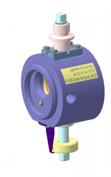 Штуцер дискретный фланцевый ШДФ-10М в сборе 3D модель ШДФ-10М (штуцер в сборе)